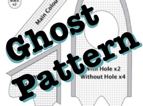 Pacman Ghost Plush Pattern