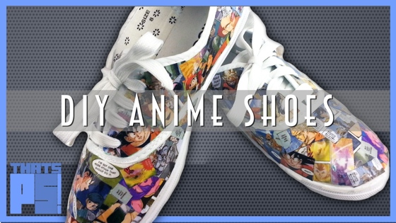 DIY Anime Shoes / Manga Shoes - That's PS!